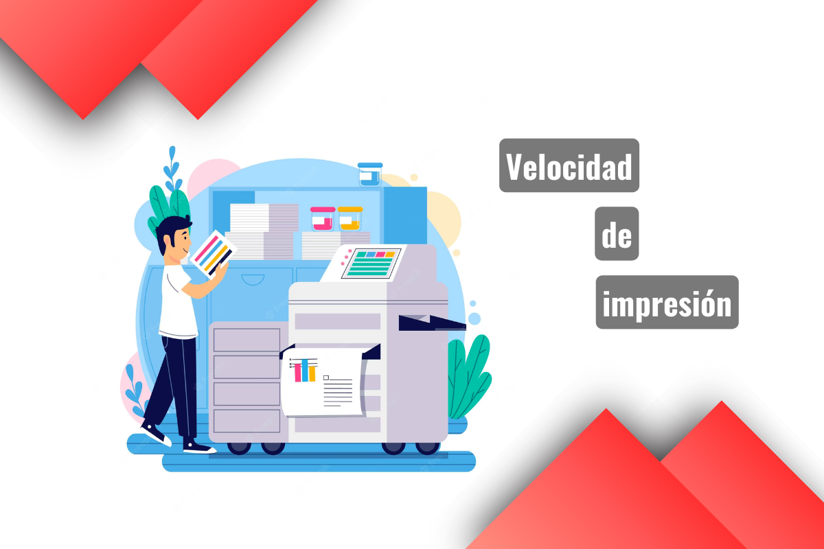 ¿Por qué es importante la velocidad de impresión en una multifuncional de oficina?